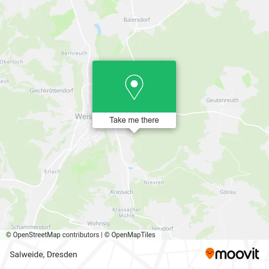 Карта Salweide