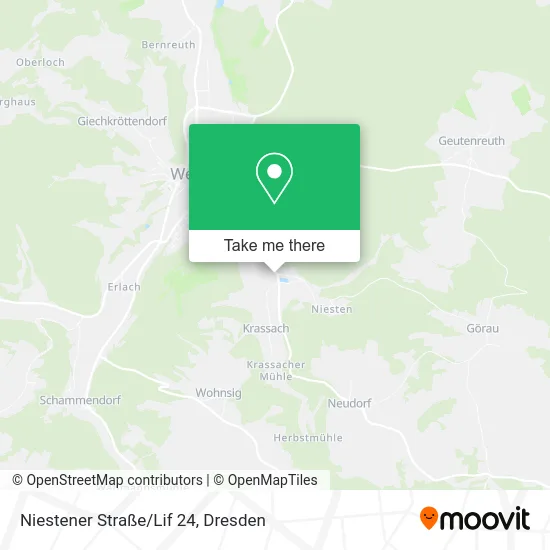 Карта Niestener Straße/Lif 24