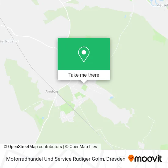 Карта Motorradhandel Und Service Rüdiger Golm