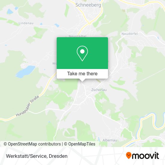 Карта Werkstatt/Service