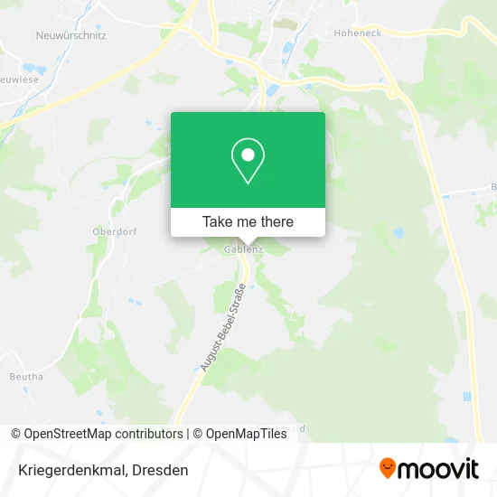 Карта Kriegerdenkmal