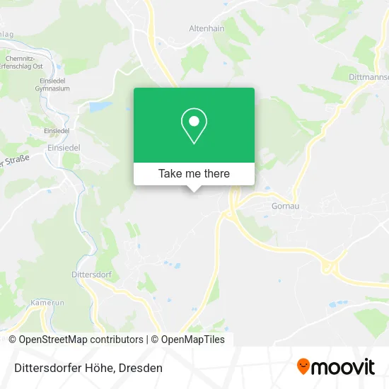 Карта Dittersdorfer Höhe