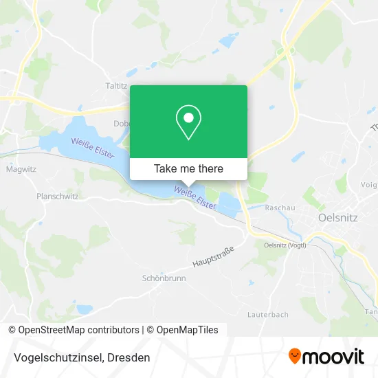 Карта Vogelschutzinsel