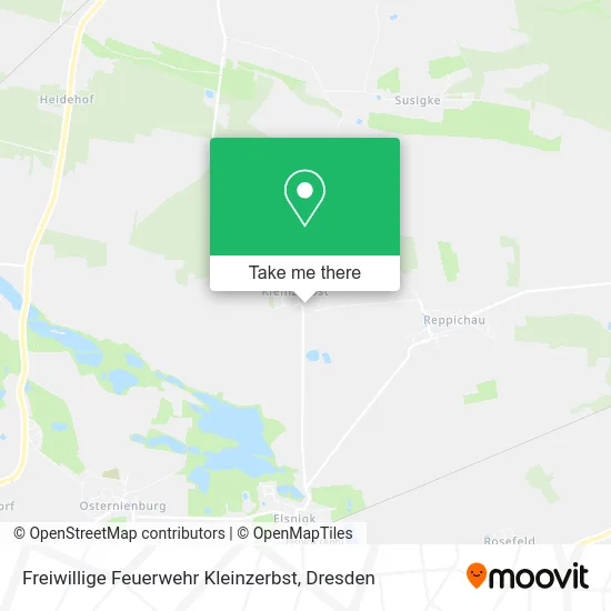 Карта Freiwillige Feuerwehr Kleinzerbst