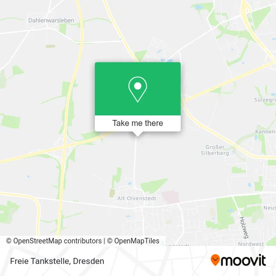 Карта Freie Tankstelle