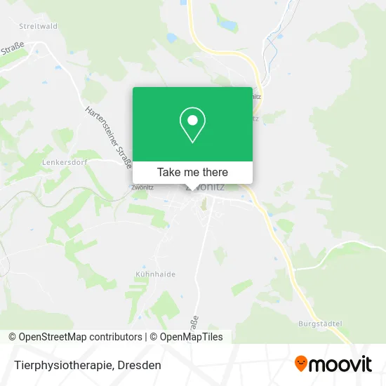 Карта Tierphysiotherapie