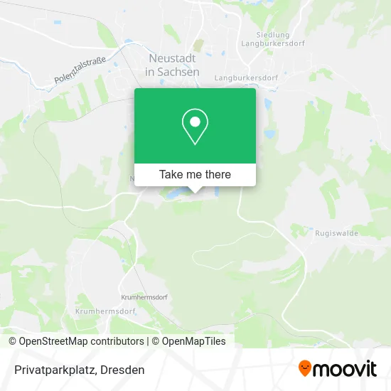 Карта Privatparkplatz