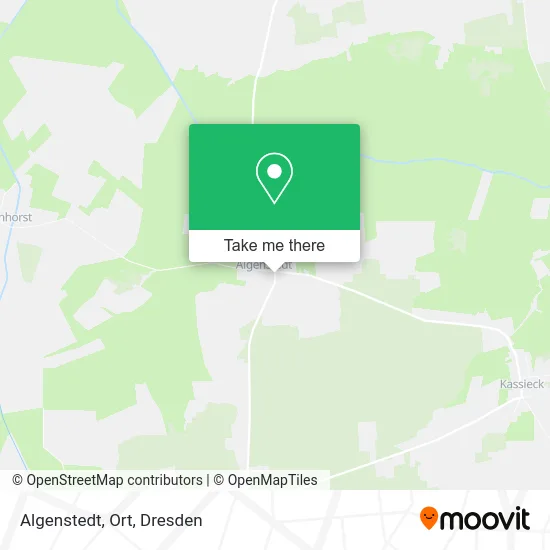 Карта Algenstedt, Ort