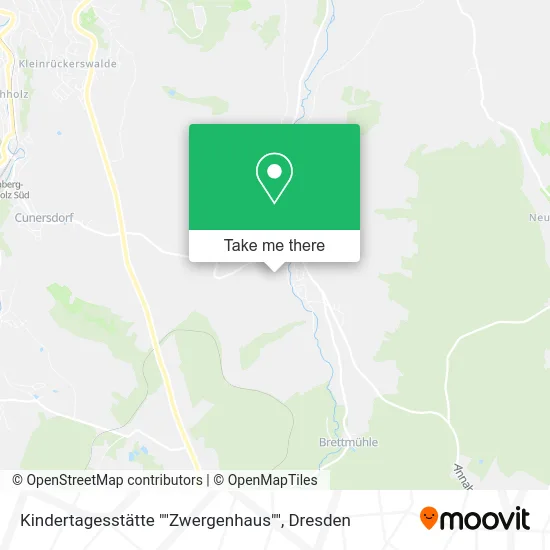 Карта Kindertagesstätte ""Zwergenhaus""