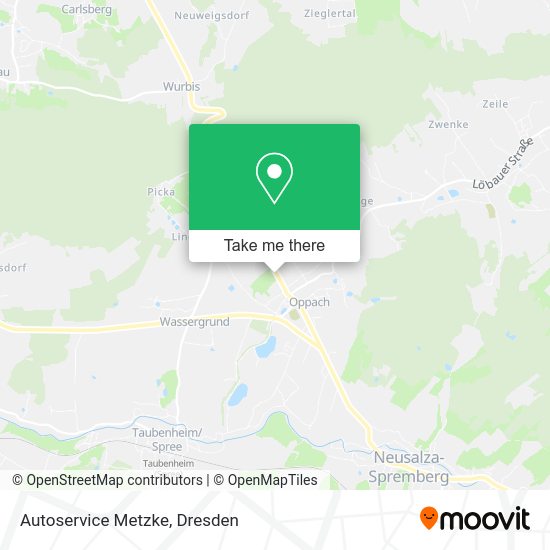Карта Autoservice Metzke
