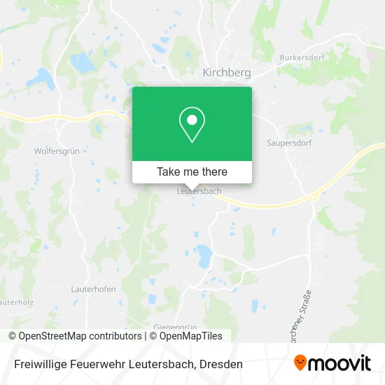 Карта Freiwillige Feuerwehr Leutersbach