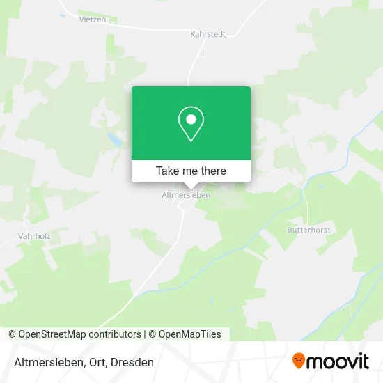 Карта Altmersleben, Ort