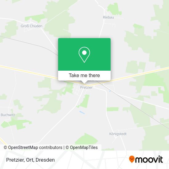 Карта Pretzier, Ort