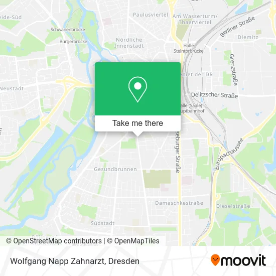 Карта Wolfgang Napp Zahnarzt