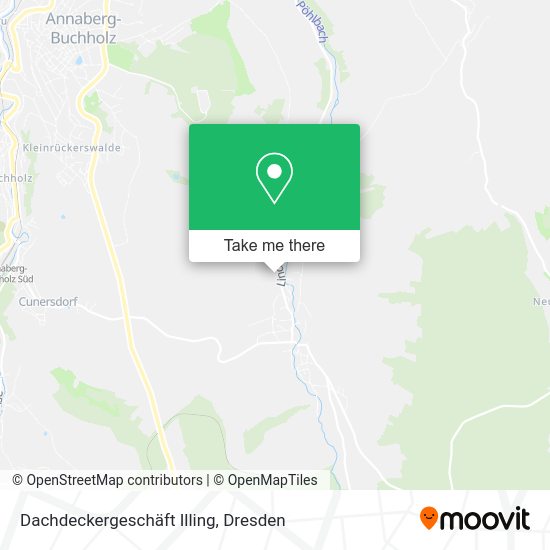 Карта Dachdeckergeschäft Illing