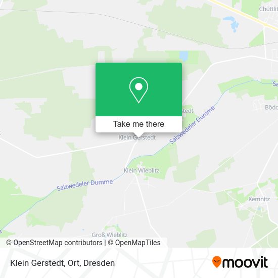 Карта Klein Gerstedt, Ort