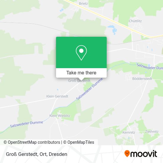 Карта Groß Gerstedt, Ort