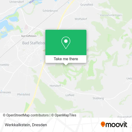 Карта Werkkalkstein