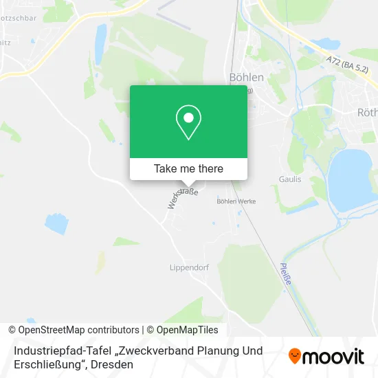 Industriepfad-Tafel „Zweckverband Planung Und Erschließung“ map
