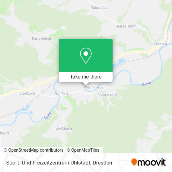 Карта Sport- Und Freizeitzentrum Uhlstädt
