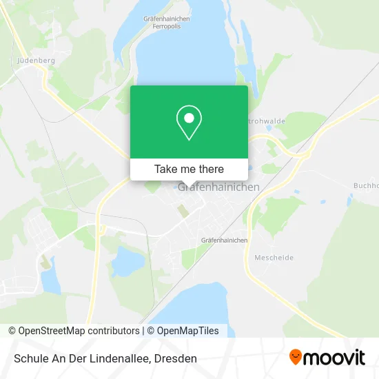 Карта Schule An Der Lindenallee