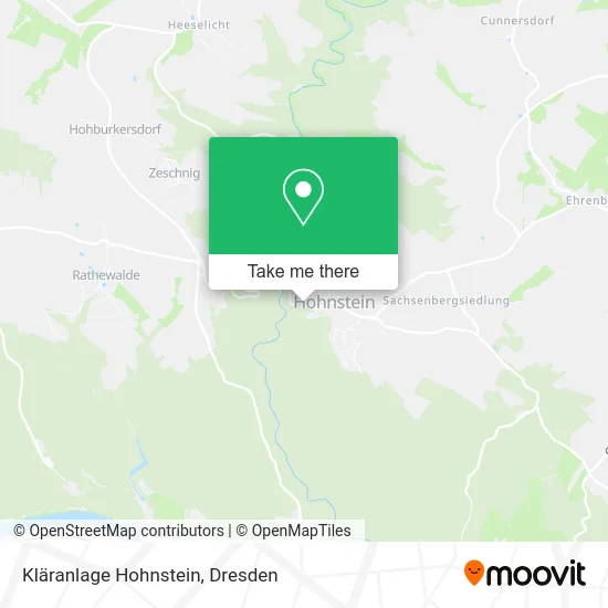 Карта Kläranlage Hohnstein