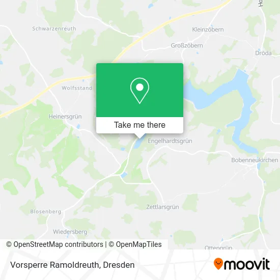 Карта Vorsperre Ramoldreuth