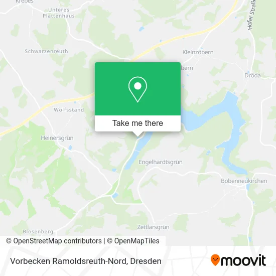 Карта Vorbecken Ramoldsreuth-Nord