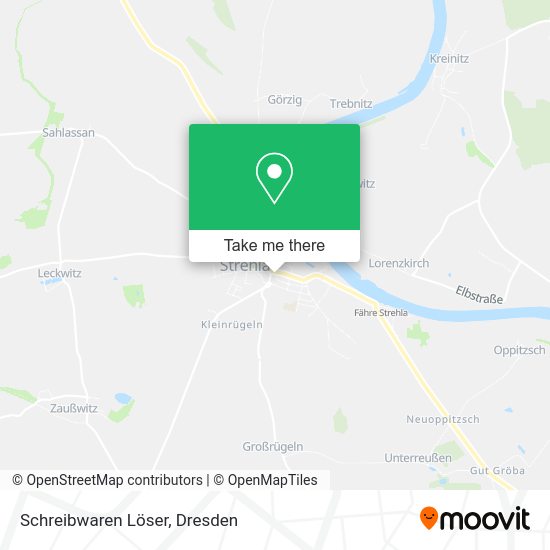 Карта Schreibwaren Löser