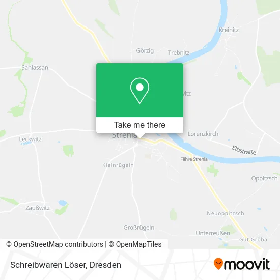 Карта Schreibwaren Löser