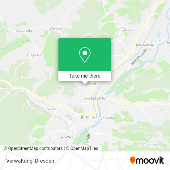 Карта Verwaltung