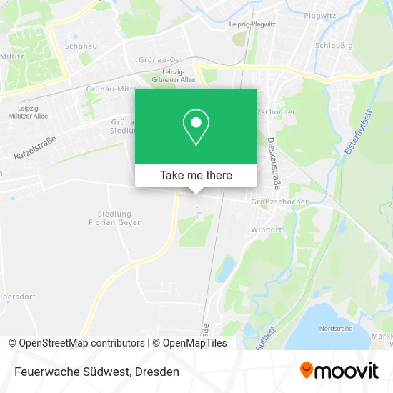 Карта Feuerwache Südwest