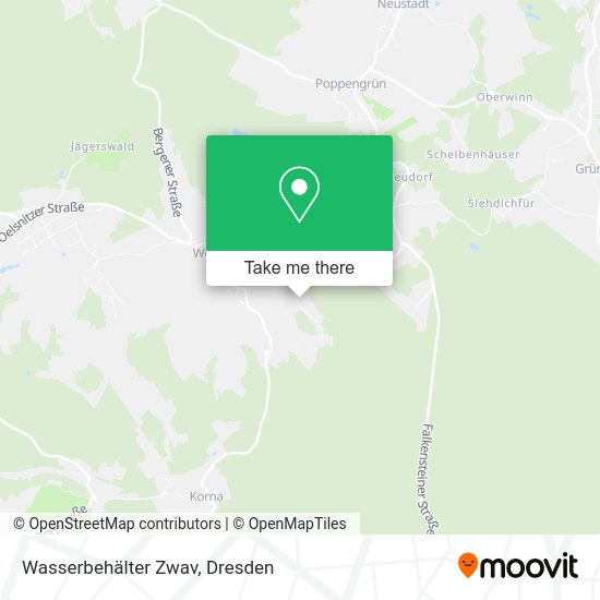 Карта Wasserbehälter Zwav