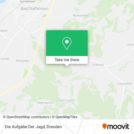 Карта Die Aufgabe Der Jagd