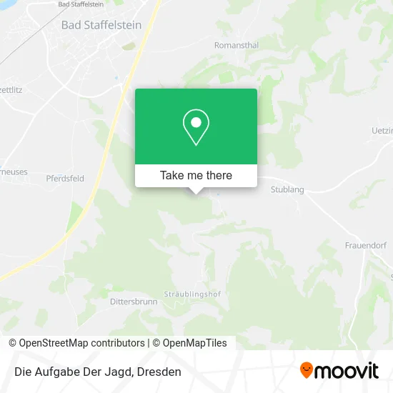 Карта Die Aufgabe Der Jagd