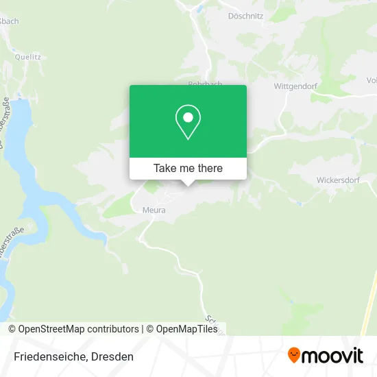 Карта Friedenseiche