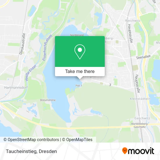 Карта Taucheinstieg