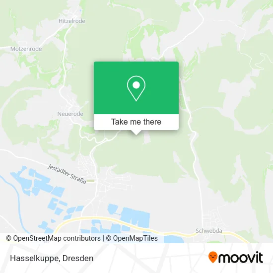 Карта Hasselkuppe