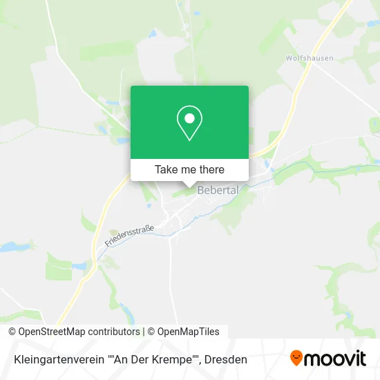 Kleingartenverein ""An Der Krempe"" map