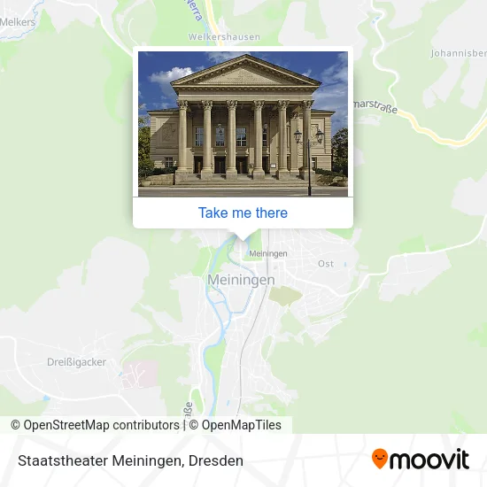 Карта Staatstheater Meiningen