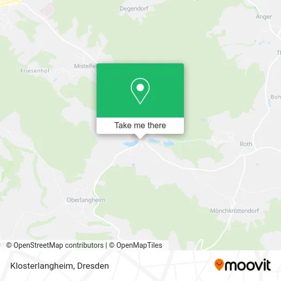 Карта Klosterlangheim