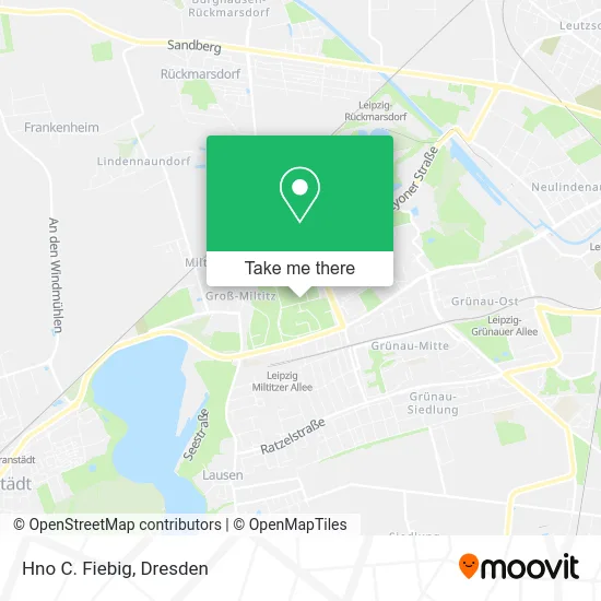 Карта Hno C. Fiebig