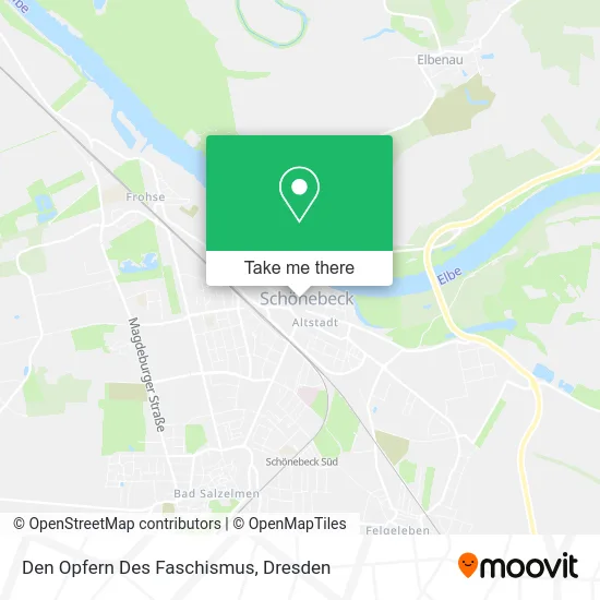 Карта Den Opfern Des Faschismus