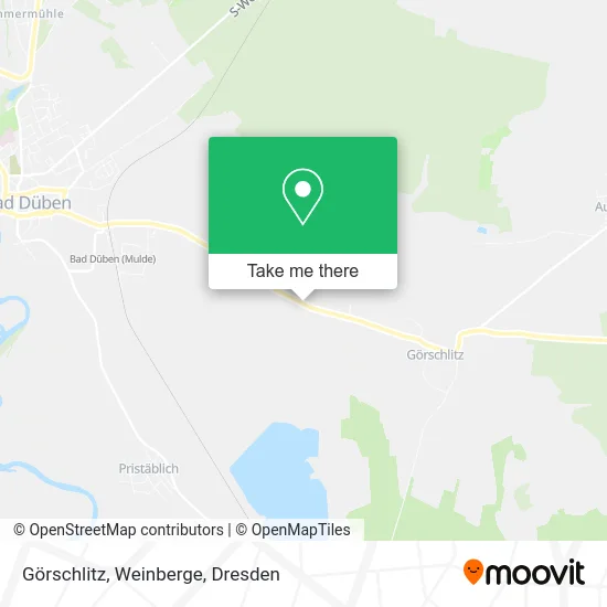 Карта Görschlitz, Weinberge