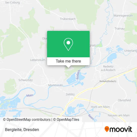 Карта Bergleite