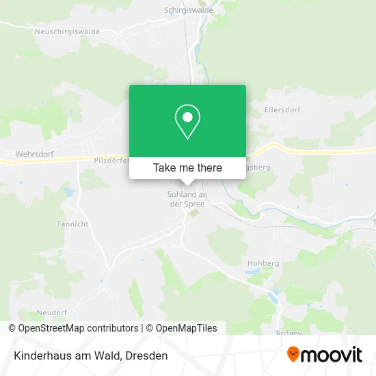 Карта Kinderhaus am Wald