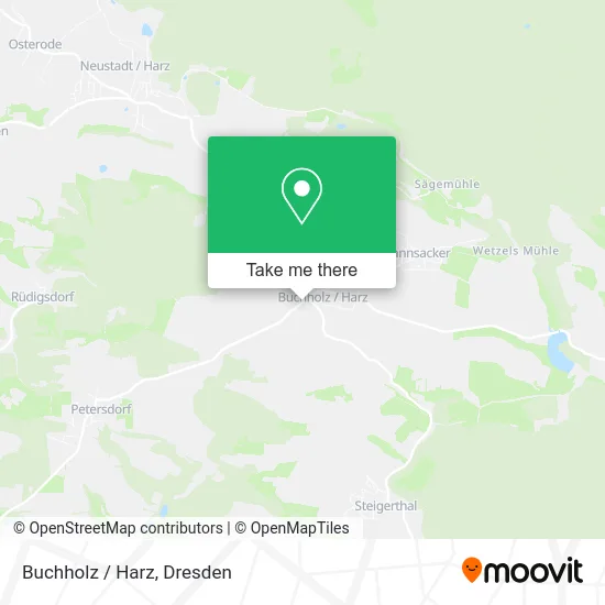 Карта Buchholz / Harz