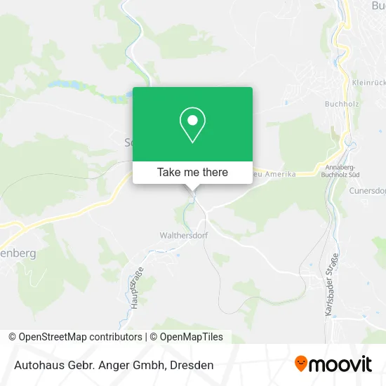 Карта Autohaus Gebr. Anger Gmbh