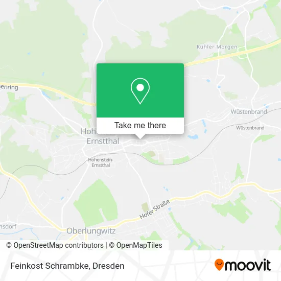 Карта Feinkost Schrambke