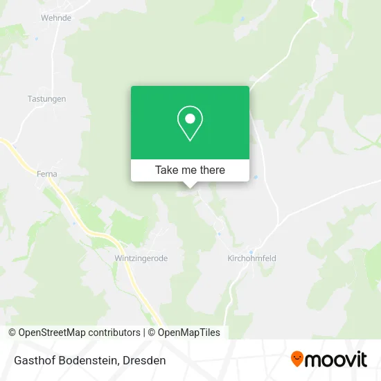 Карта Gasthof Bodenstein